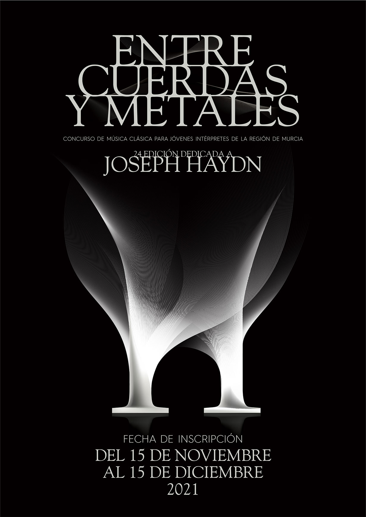 Cartel Inscripciones XXIV Edición Entre Cuerdas y Metales